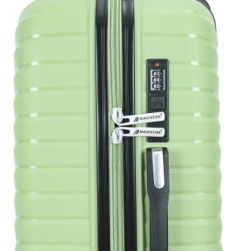 Troler cabină Madisson, 55x37x21 cm, polipropilenă, 4 roți duble, cifru, SW62103, verde închis - Img 4