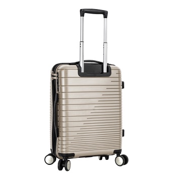 Troler Cabina Madisson SW33703, Polipropilena, 4 Roti Duble, Cifru, 55 cm, Auriu - Img 4