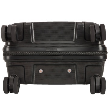 Troler cabina Madisson SW42103, polipropilena, cifru, 4 roti duble, 55 cm, negru - Img 9