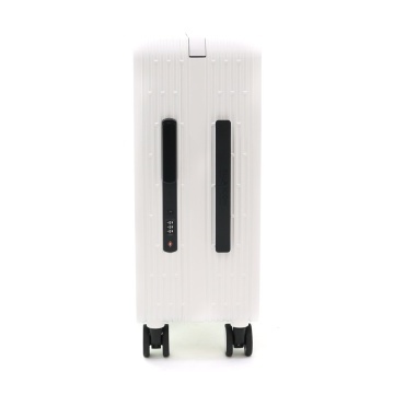 Troler Cabina Policarbonat Cifru TSA 4 Roti Duble Ella Icon Compact 2507 - 55 cm Alb - Img 6