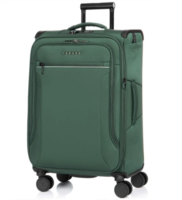 Troler Cabina Poliester Impermeabil Verage Toledo, Lanterna, Captuseala Antibacteriana, Cifru TSA, 56 cm, Verde