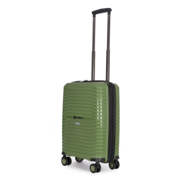 Troler Cabina Polipropilena Stratic Bright S - 56 cm Verde inchis - Img 4