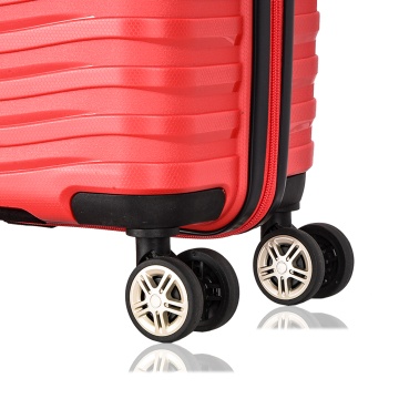 Troler cabina Snowball SW43803, polipropilena, cifru TSA, 4 roti duble, 55 cm, rosu - Img 16