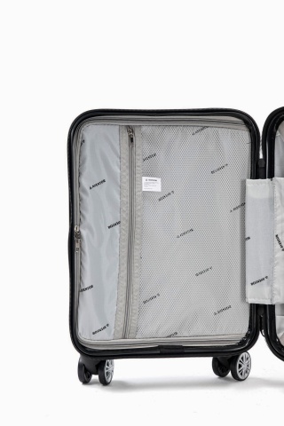 Troler Cabină XS Aventor, 40×30×20 cm, Wizz Air/Ryanair, Roți detașabile, ABS, 23 L, AV104, Verde - Img 13