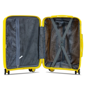 Troler de cabina Madisson, 100%polipropilena, 55x37x21 cm, SW51103, galben - Img 2
