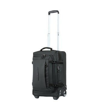 Troler de cabina Snowball SW42503, 52x36x22 cm, bagaj de mana, 36L, 2 roti, poliester impermeabil, negru
