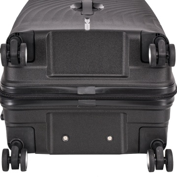 Troler de cabina Snowball SW47203, polipropilena, fermoar antifurt, cifru TSA, 4 roti duble, 55 cm, negru - Img 10