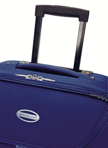 Troler Extra Large, Extensibil, 2 Roti, Madisson, SW38104 - 83 cm, Negru - Img 4