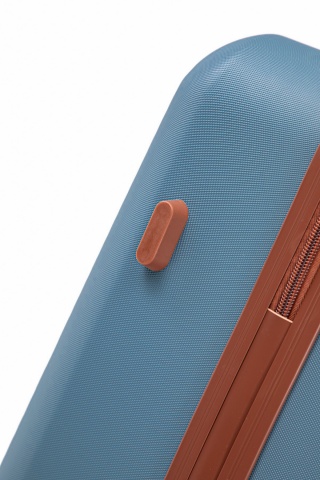 Troler Mare Aventor, 77x47x28 cm, ABS, Cifru, 4 Roți Duble 360°, 91 L, AV107, Albastru - Img 20