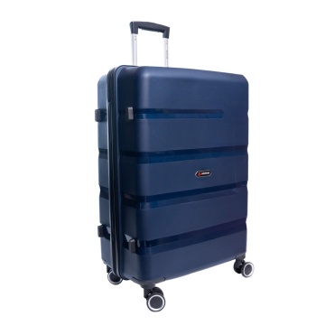 Troler mare Aventor AV102, bagaj de cala, 71.5x47.5x29 cm, polipropilena, cifru TSA, 4 roti duble 360°, bleumarin, RESIGILAT - Img 11