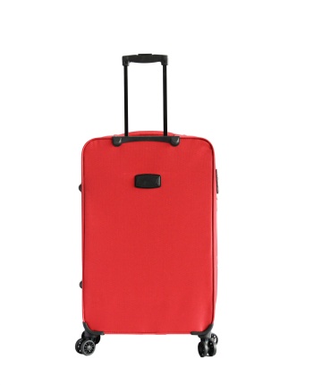 Troler Mare, Extensibil, 4 Roti Duble, Madisson, SW21403 - 78 cm, Rosu - Img 9