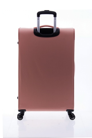 Troler Mare, Extensibil, 4 Roti Duble, Nylon, Gladiator, Arctic, MG 3712 - 78 cm, Rose - Img 4
