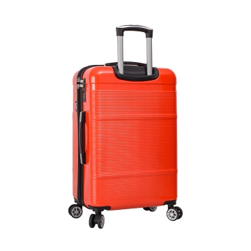 Troler mare extensibil Lee Cooper LC32203, policarbonat, 4 roti duble, cifru, 77 cm, rosu - Img 6