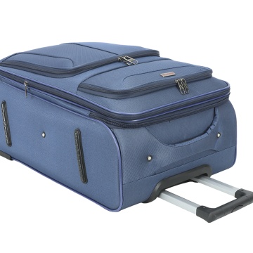 Troler mare extensibil Madisson, 76x46x28/33 cm, poliester, bagaj de cală, 4 roți duble, cifru, SW55104, bleumarin - Img 16