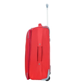 Troler mare extensibil Madisson SW233, 72x44.5x25 cm, +30% capacitate, bagaj de cala, poliester, 2 roti, rosu - Img 5