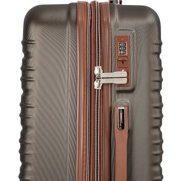 Troler mare extensibil Madisson SW33803, ABS, cifru, 4 roti duble, 77 cm, maro - Img 11