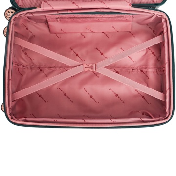 Troler mare extensibil Snowball SW44303, fermoar antifurt, 77 cm, policarbonat rezistent, cifru TSA, maro - Img 7