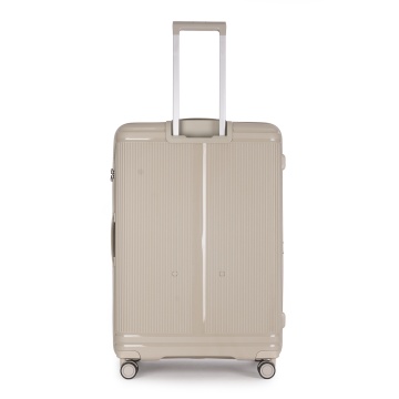 Troler Mare extensibil Stratic L Straw T, 76x51.5x30.5 cm, Bej - Img 7