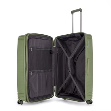Troler Mare extensibil Stratic L Straw T, 76x51.5x30.5 cm, Verde olive - Img 2