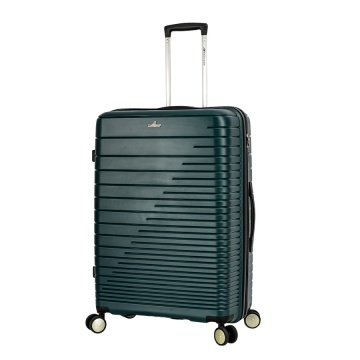 Troler Mare Madisson SW33703, Polipropilena, 4 Roti Duble, Cifru, 75 cm, Verde inchis - Img 3