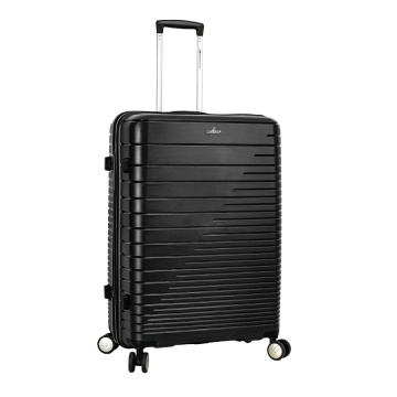 Troler Mare Madisson SW33703, Polipropilena, 4 Roti Duble, Cifru, 75 cm, Negru - Img 3