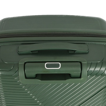Troler mare Madisson SW42103, polipropilena, cifru, 4 roti duble, 77 cm, verde inchis - Img 10