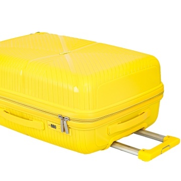 Troler mare Madisson SW42103, polipropilena, cifru, 4 roti duble, 77 cm, galben - Img 12