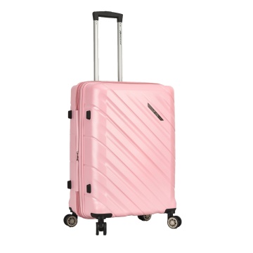 Troler mare Madisson SW43903, polipropilena, cifru, 4 roti duble, 79 cm, rose - Img 11