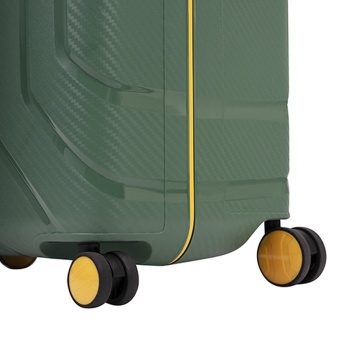 Troler Mare Polipropilena inchidere cu clapeta CarryOn STEWARD 75 cm Verde - Img 4