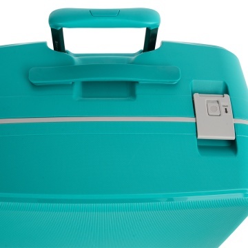 Troler Mare Snowball, Inchidere cu Clapeta, Polipropilena, Cifru TSA, SW37103, 78 cm, Verde - Img 10