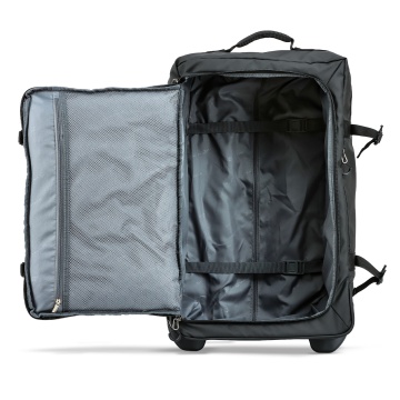 Troler mare Snowball SW42503, 72x40x30 cm, bagaj de cala, 78L, 2 roti, poliester impermeabil, negru - Img 2