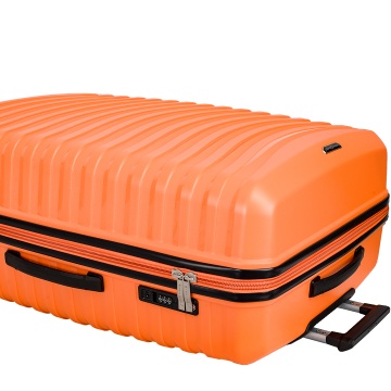 Troler mare Snowball SW43803, polipropilena, cifru TSA, 4 roti duble, 77 cm, portocaliu - Img 15