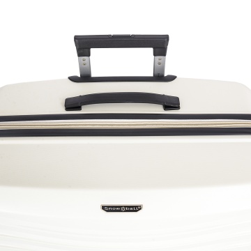 Troler mare Snowball SW43803, polipropilena, cifru TSA, 4 roti duble, 77 cm, alb - Img 15
