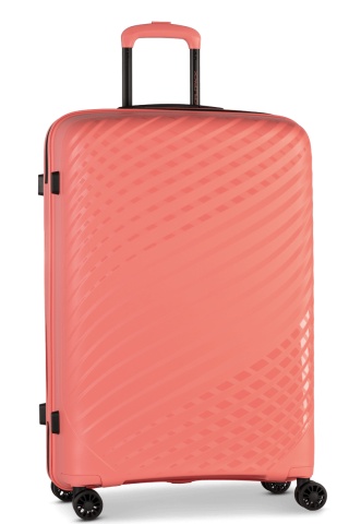 Troler Mare Worldpack MAUI, F10520, 75 cm, Polipropilenă, Cifru TSA, 4 Roți Duble 360°, Coral