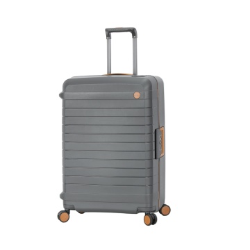 Troler Mediu 68x47x26 cm Snowball, 100% Polipropilenă, Închidere Clapetă, SW57203, Antracit