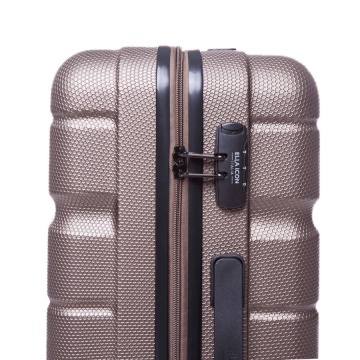 Troler Mediu ABS 4 Roti Ella Icon Brick 1193-66 cm Maro - Img 5