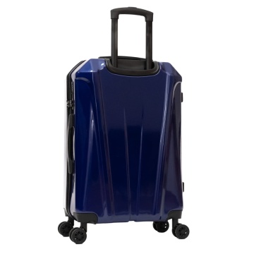 Troler mediu Aventor AV103, policarbonat, 67x43x25 cm, bagaj de cala, folie de protectie, cifru TSA, bleumarin, RESIGILAT - Img 8