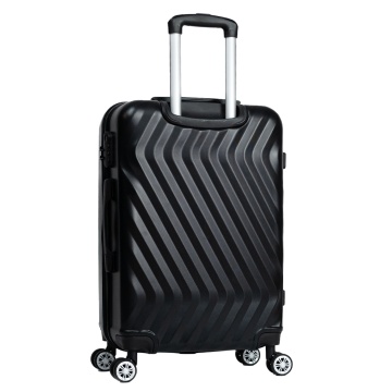 Troler mediu Aventor AV104, 67x43x25 cm, bagaj de cala, 100%ABS, cifru, 4 roti duble 360°, negru - Img 7