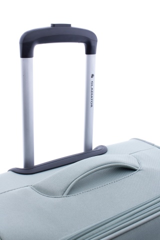 Troler Mediu, Extensibil, 4 Roti Duble, Nylon, Gladiator, Arctic, MG 3711 - 66 cm, Verde - Img 5