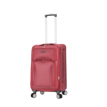 Troler Mediu Extensibil 66x40x26 cm, Poliester, Cifru, Madisson,SW66204, Grena