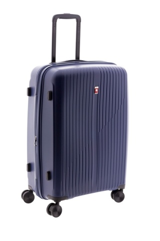 Troler mediu extensibil Gladiator Calypso, polipropilena, cifru TSA, 63 cm, bleumarin - Img 7