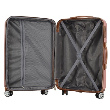 Troler mediu extensibil Madisson SW33803, ABS, cifru, 4 roti duble, 67 cm, rose - Img 2