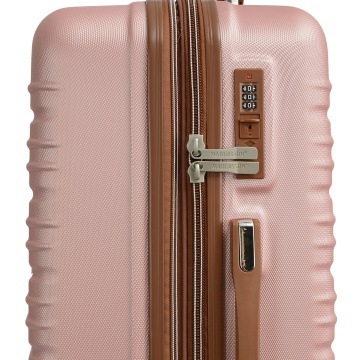 Troler mediu extensibil Madisson SW33803, ABS, cifru, 4 roti duble, 67 cm, rose - Img 12