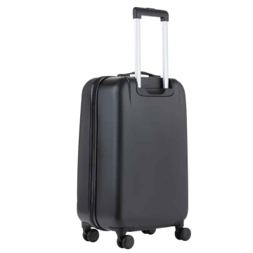 Troler Mediu, Extensibil, Policarbonat/ABS, 4 Roti Duble, cifru TSA, CarryOn Skyhopper, 68.5 cm, Negru - Img 4