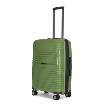 Troler Mediu Extensibil Polipropilena Stratic Bright M - 66 cm Verde inchis - Img 5