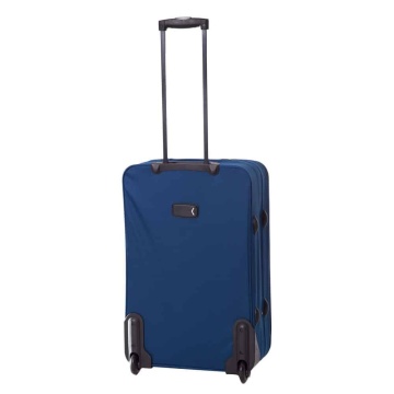 Troler mediu Lamonza Atlanta 64x41x24 cm, 3.30 kg, extensibil 30%, albastru - Img 4
