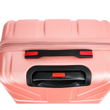 Troler Mediu Lee Cooper London, ABS, 4 Roti Duble, Cifru, 66.5 cm, Rose - Img 13