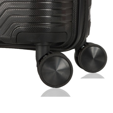 Troler mediu Madisson SW42103, polipropilena, cifru, 4 roti duble, 67, negru - Img 13