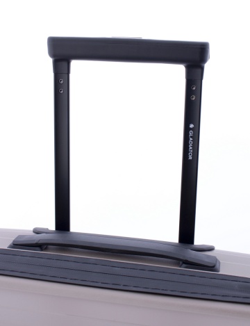 Troler Mediu Polipropilena 4 Roti Duble Cifru TSA Gladiator Ocean MG 4211 - 67 cm Bej - Img 11