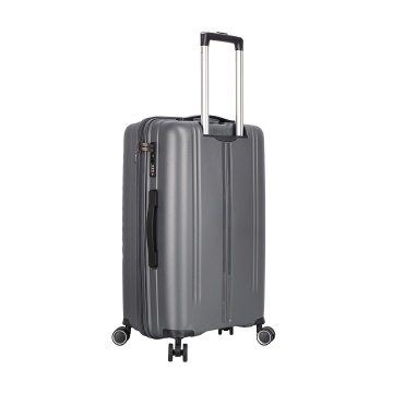 Troler mediu Snowball SW47203, polipropilena, fermoar antifurt, cifru TSA, 4 roti duble, 69 cm, antracit - Img 5